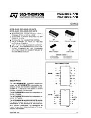 DataSheet HCF4077B pdf